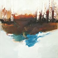Autumn / oil on canvas / 50x50 cm / 2010 / sold