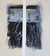 Roots in two / oil on canvas / 100x70 cm / 2014 / sold