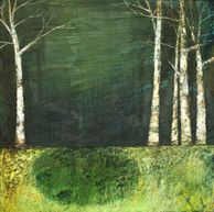 Birches / oil on canvas / 50x50 cm / 2010 / sold